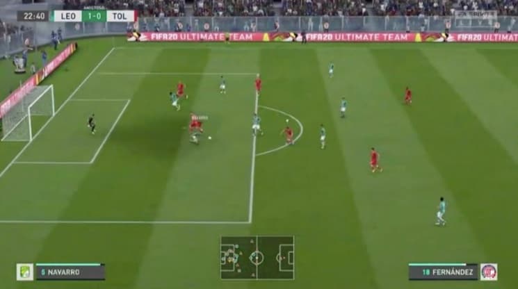 Con un control total desde el inicio del partido, Nicolás Sosa logra vencer al Toluca de Felipe Pardo y se enfrentarán a la Águilas del América en la final de la eLiga MX.