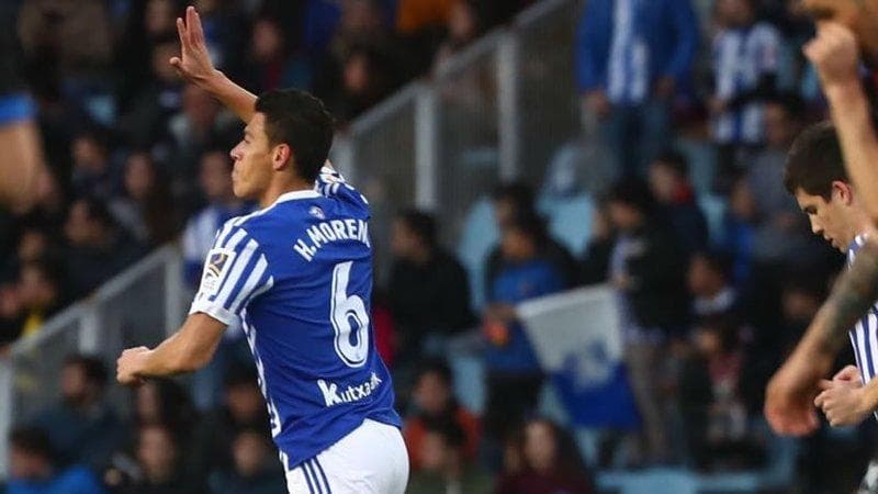 Héctor ya en la Real.