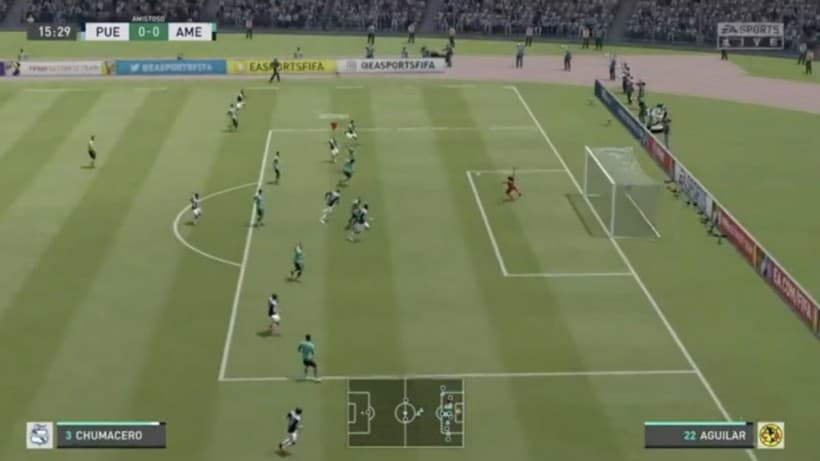 <b>Puebla 3-0 América | eLiga MX | Fecha 1 </b>
<br>12/abril/2020 | Puebla, controlado por su futbolista, Santiago Ormeño, dio cátedra en la Fecha 1 de eLiga MX y le pasó por encima al América 3-0 de Nicolás Benedetti.