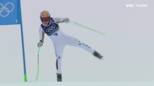 ¡Imposible! La pista que enfrenta Sarah Schleper ya ocasionó frustración