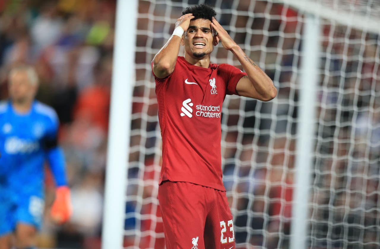 Luis Díaz no tuvo su mejor juego.