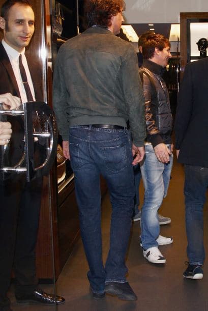 El argentino fue a esta ciudad cosmopolita ciudad para comprar en las más famosas tiendas departamentales.