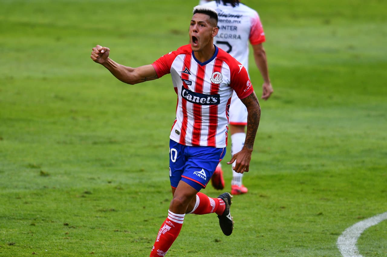 Javier Correa y Mauro Quiroga fueron los encargados de marcar en el entrenido empat que nos brindaron el Atlético San Luis y el Atlas.