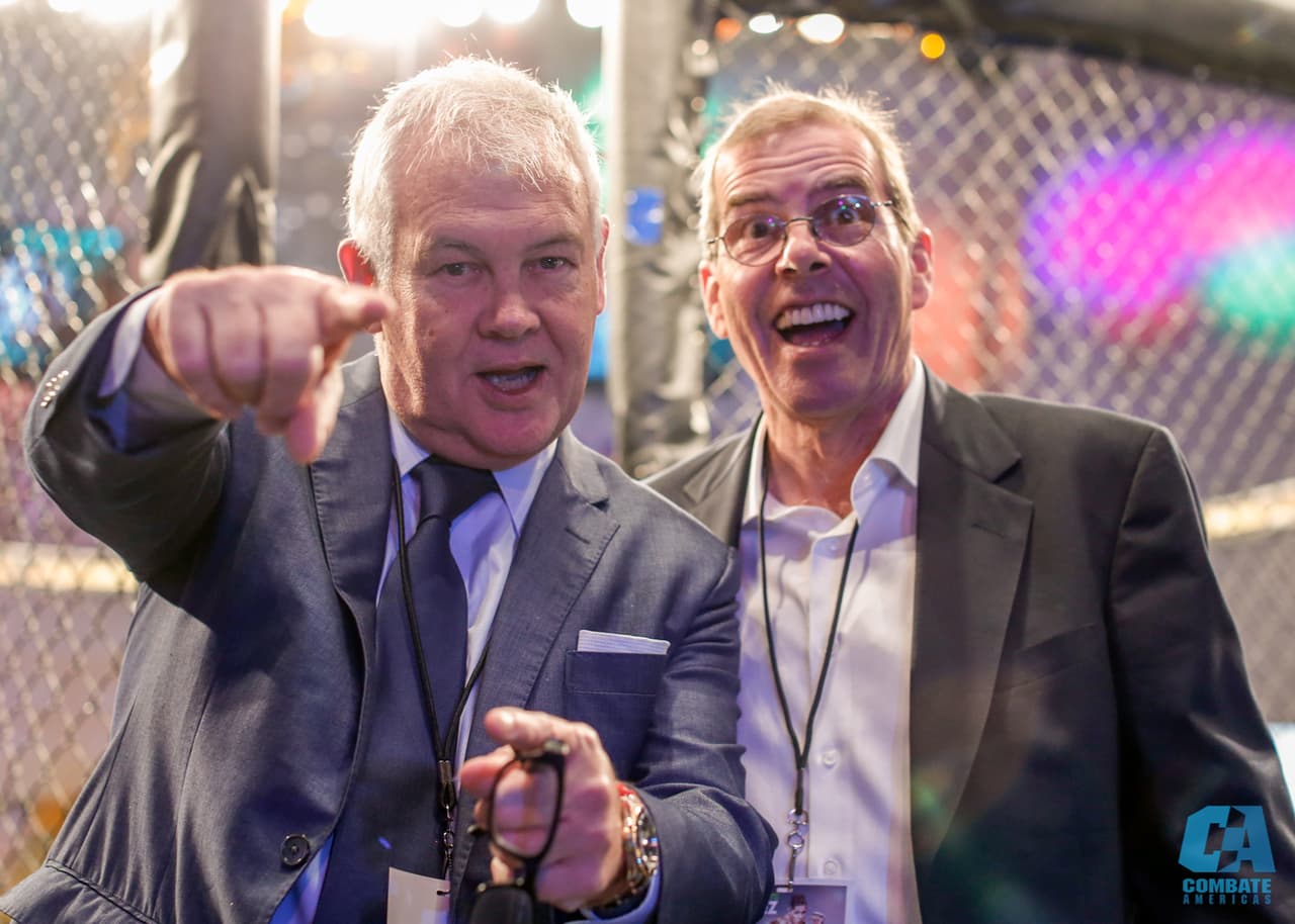 El colorido y la alegría, junto a los rituales y detalles en la intimidad de los atletas, fueron parte del Combate Américas en la fiesta de las artes marciales mixtas.