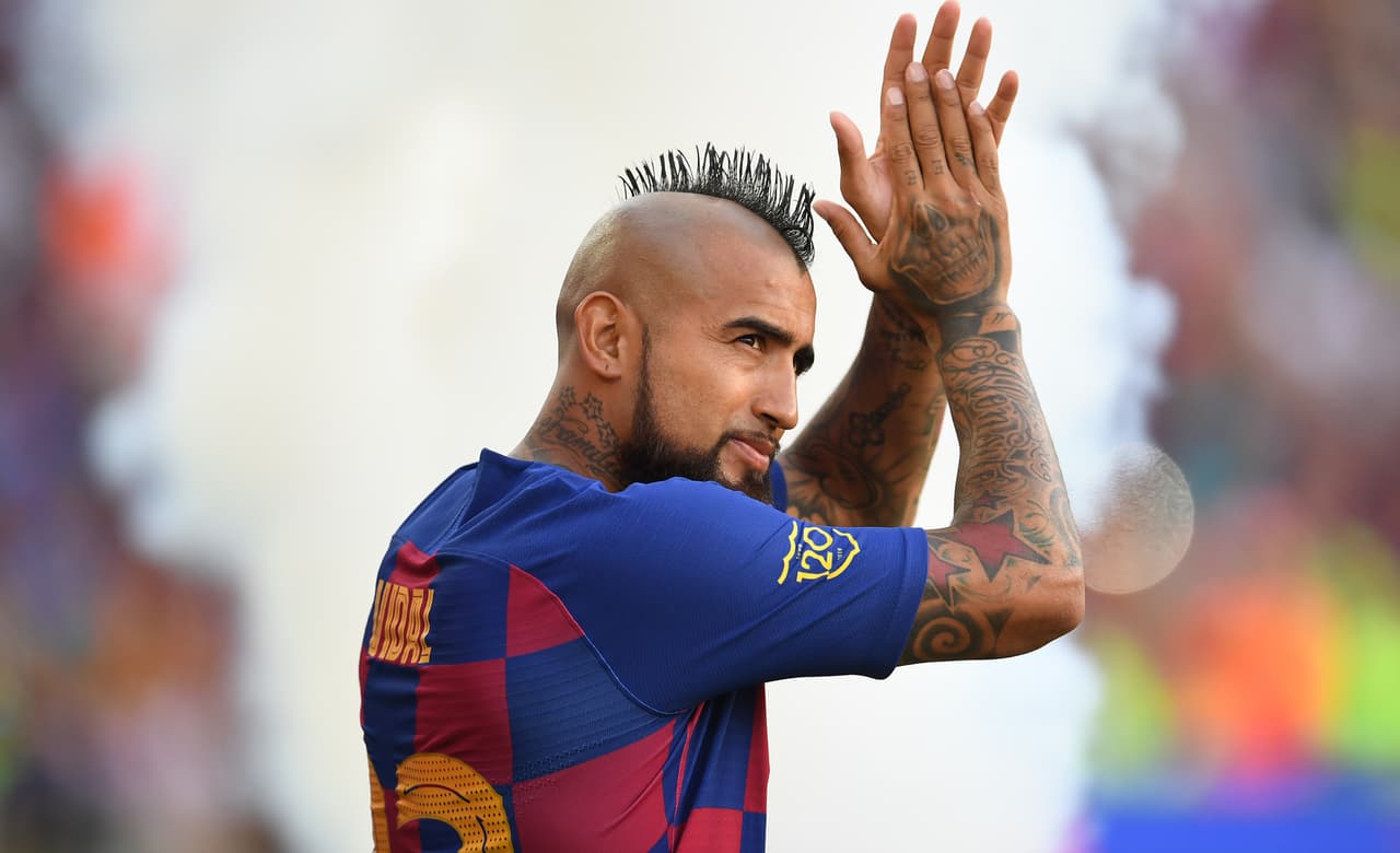 Arturo Vidal, volante del Barcelona