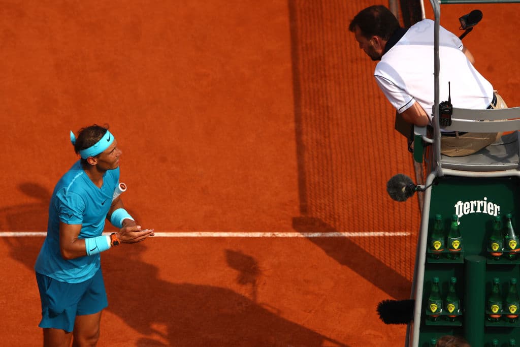 Sin embargo, y a pesar de no haber concedido más que un solo set durante todo el torneo, ante el argentino Schwartzman, el español empezó a sufrir con problemas de ampollas.
