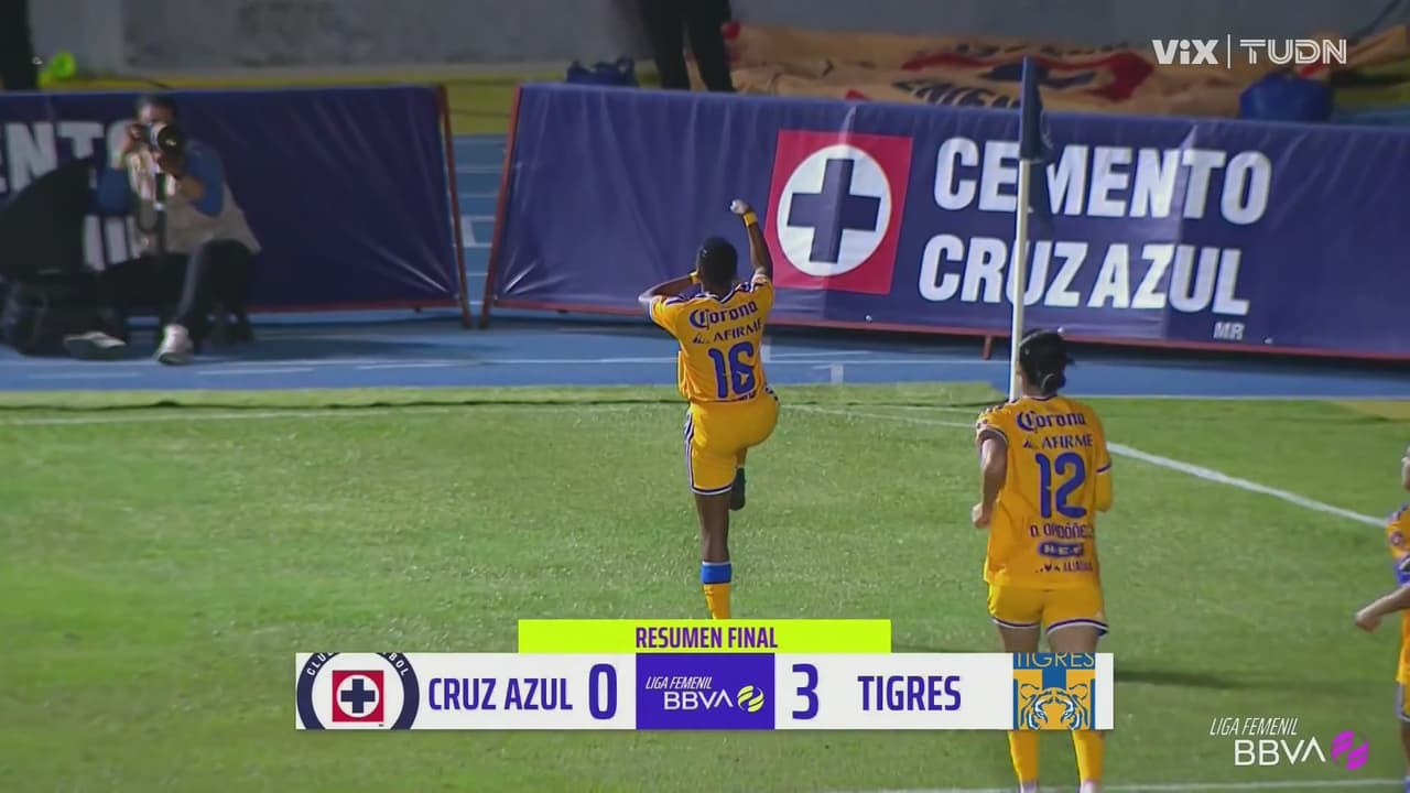 Resumen | Tigres deja en claro su superioridad a Cruz Azul