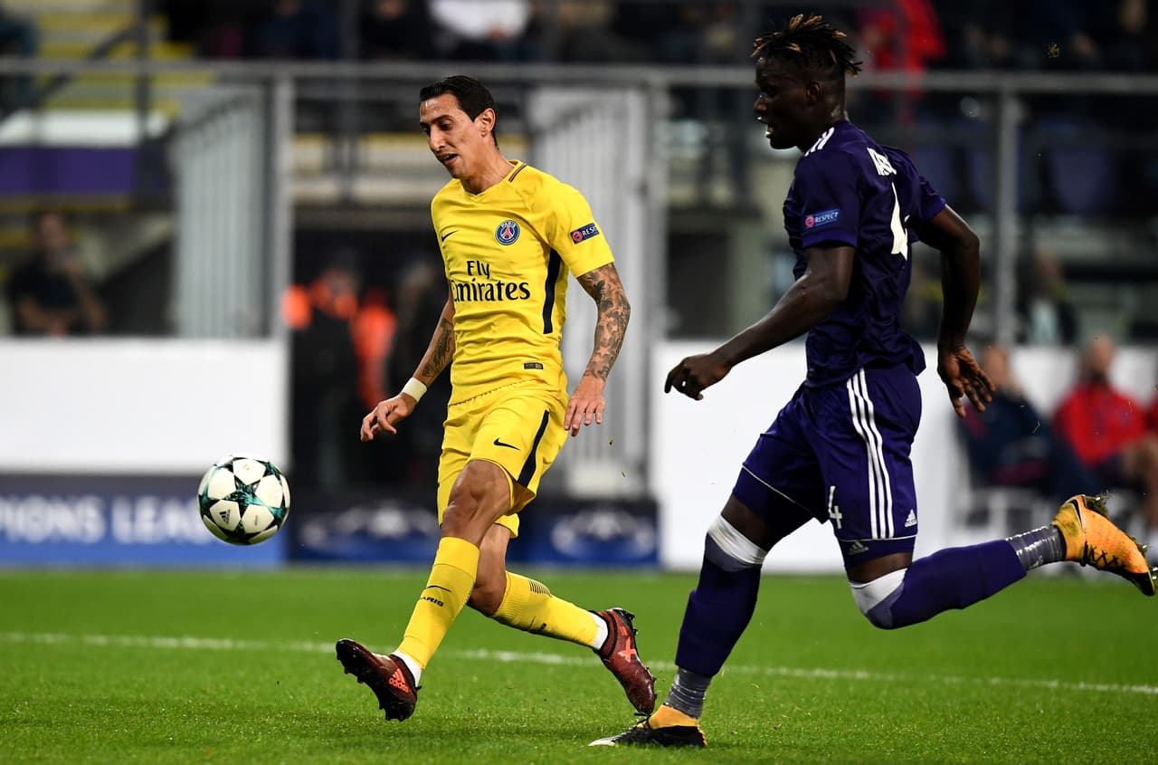 Extremo izquierdo: Ángel Di María (Paris Saint-Germain)