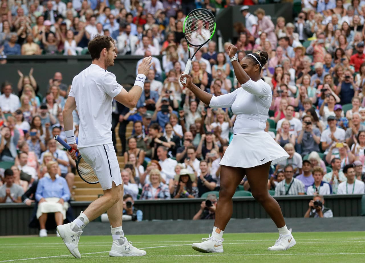 La pareja compuesta por el brasileño Brunos Soares y la estadounidense Nicole Melichar, semifinalistas en los pasados torneos de Roland Garros y Australia, será el próximo reto de Murray y Serena.