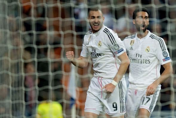 En el complemento Benzema pondría al frente al Madrid por primera vez en el partido pero el gusto le duraría poco.