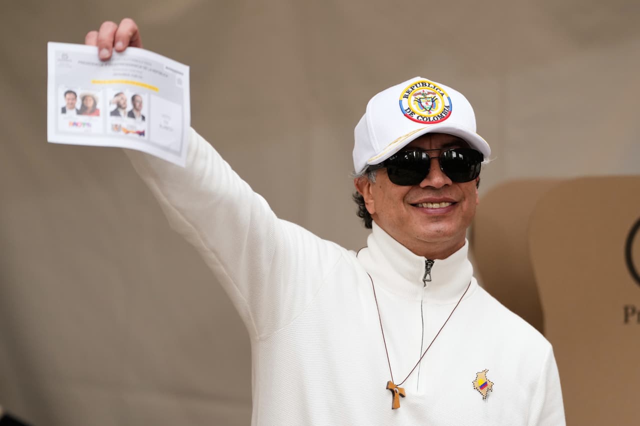 La jornada electoral de Colombia, en imágenes 