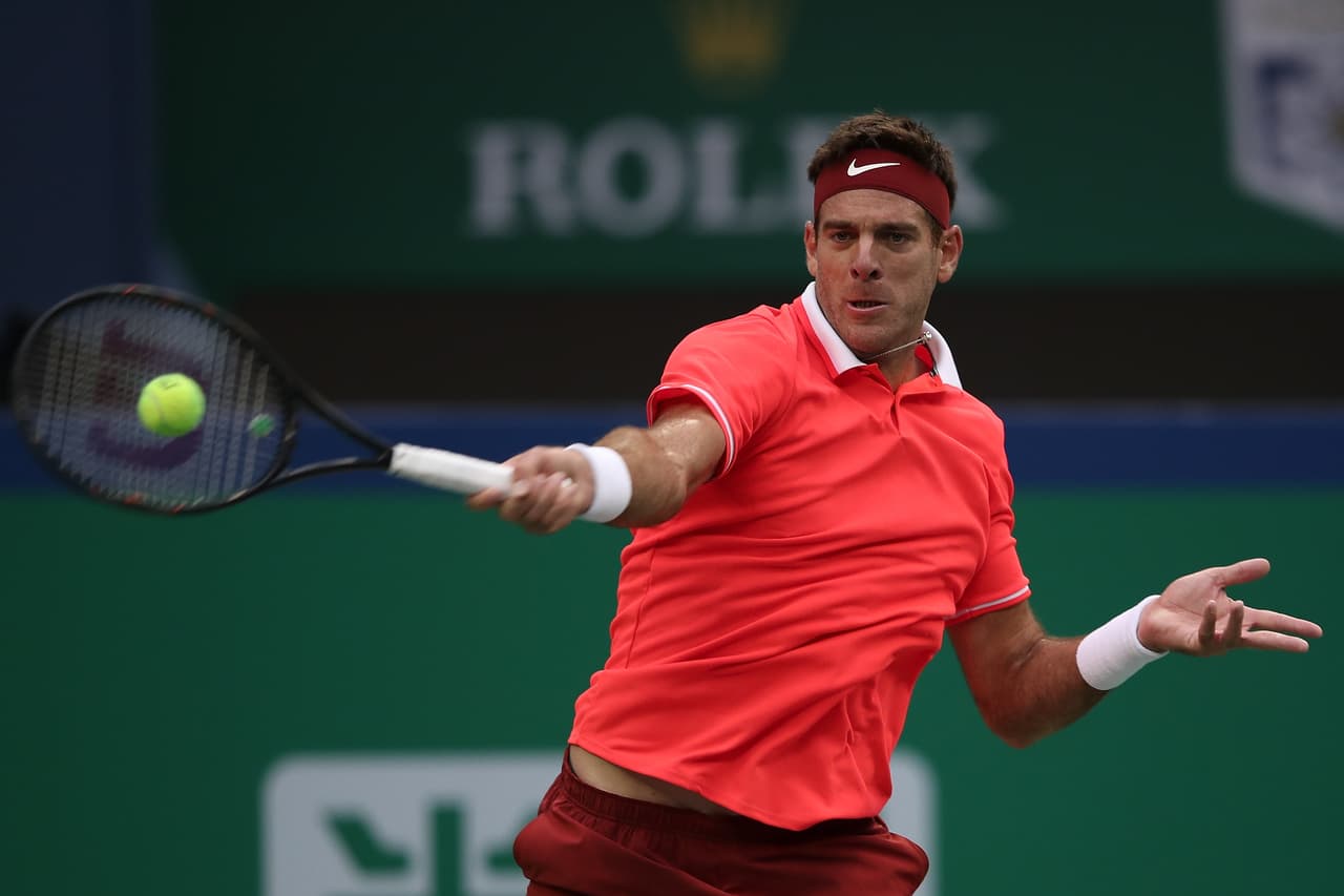 En otro juego estelar de la jornada, el argentino Juan Martín del Potro se enfrentó al francés Richard Gasquet, quien había superado a Leonardo Mayer en el pasado juego.