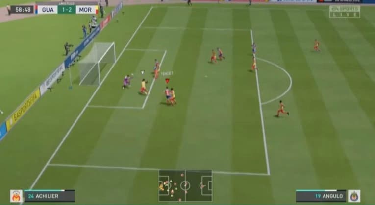 César Huerta le da una cucharada de su propia medicina a Raul Gudiño y con una voltereta se lleva los tres puntos en el cierre de la jornada 12 de la eLiga MX.