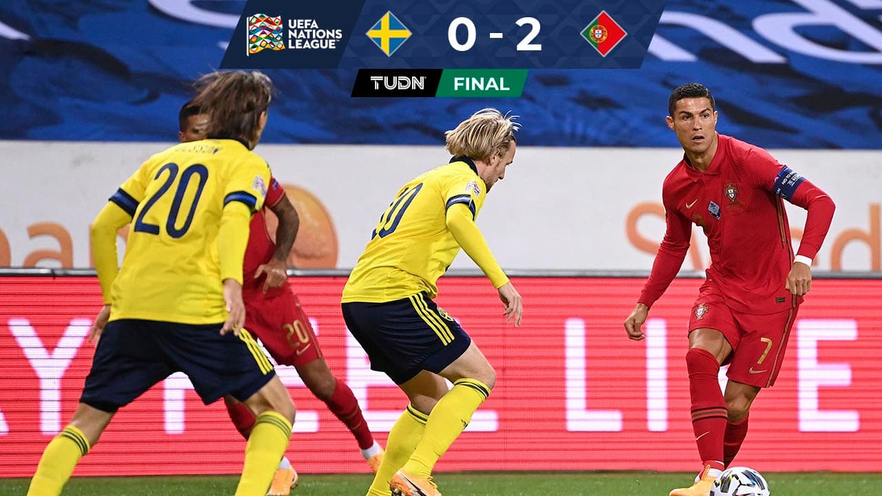Cristiano Ronaldo guía a Portugal en triunfo ante Suecia