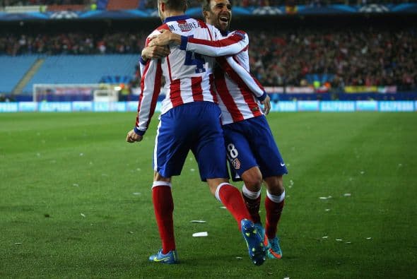 Atlético se mantenía en pie de lucha con el gol de Suárez, ya que con el tanto del colchonero se igualaba el marcador global.