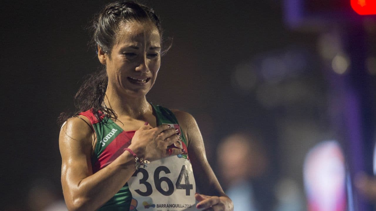 Úrsula Sánchez le dio a México su primer oro en el atletismo de Barranquilla 2018.