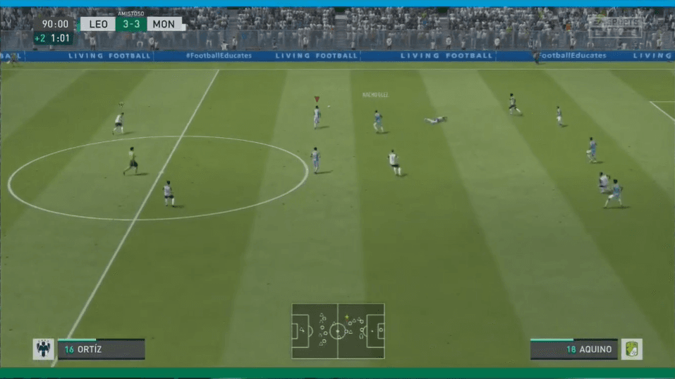 Con Nicolas Sosa en los controles del León y E Cantú por parte de Monterrey, nos regalraon un partidazo intenso en el cual Rayados siempre tuvo la ventaja pero la fiera no se dejó y en los últimos minutos logró realizar el empate para su equipo; ambos se llevan tres puntos.