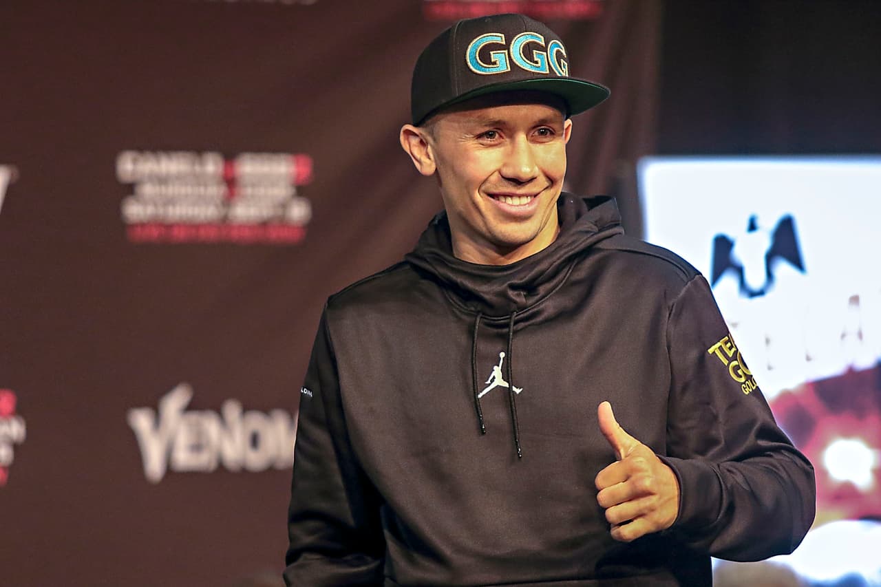 Golovkin sobre pelear con alguien a quien llama tramposo: "Estoy listo para cualquiera. Para mí no importa. Estoy listo para pelear. Solo estoy listo para que él traiga el dopaje".