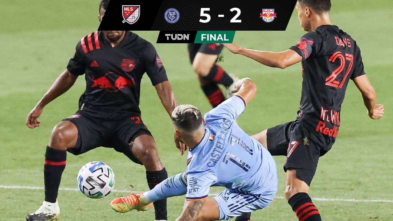 ‘Taty’ Castellanos la rompió en espectacular goleada de NYCFC en el Derby de NY