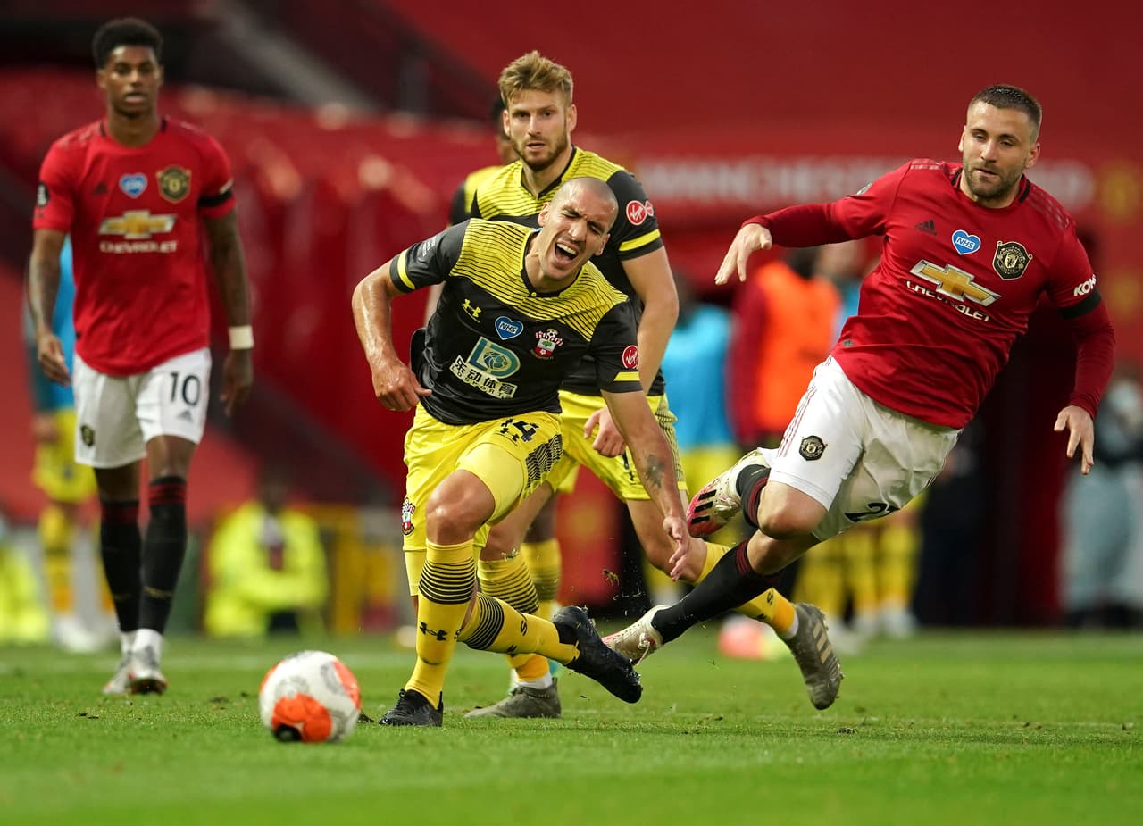 En el minuto 90+5 el Southampton empata el partido y deja al Manchester United fuera de puestos de Champions League.