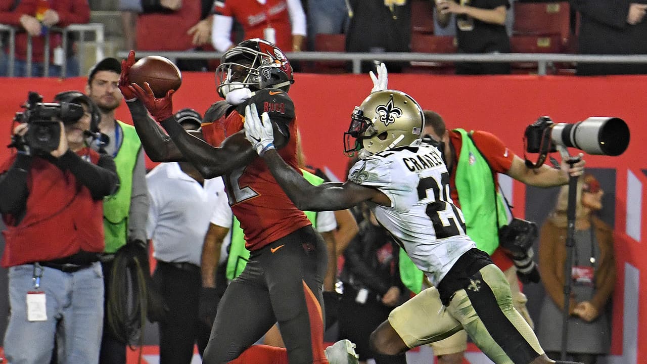 Los Buccaneers derrotaron sorpresivamente a los Saints.
