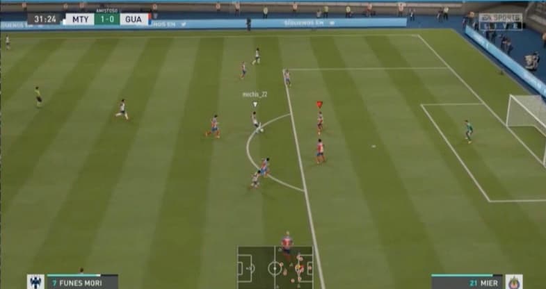 Gudiño logra despertar en el segundo tiempo y consigue sacar el empate ente los Rayados de Luis Cárdenas.