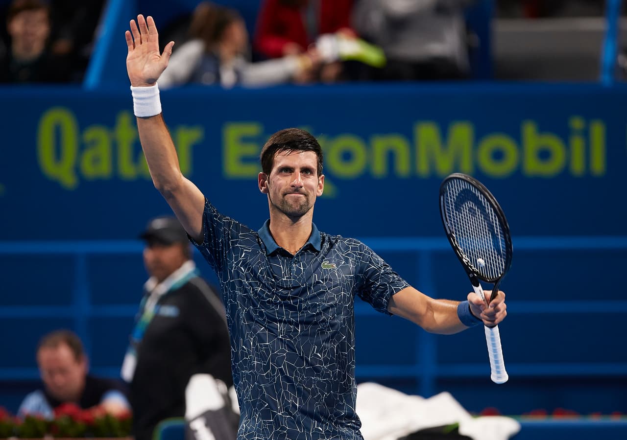 Djokovic empieza el 2019 con una victoria aplastante en Doha