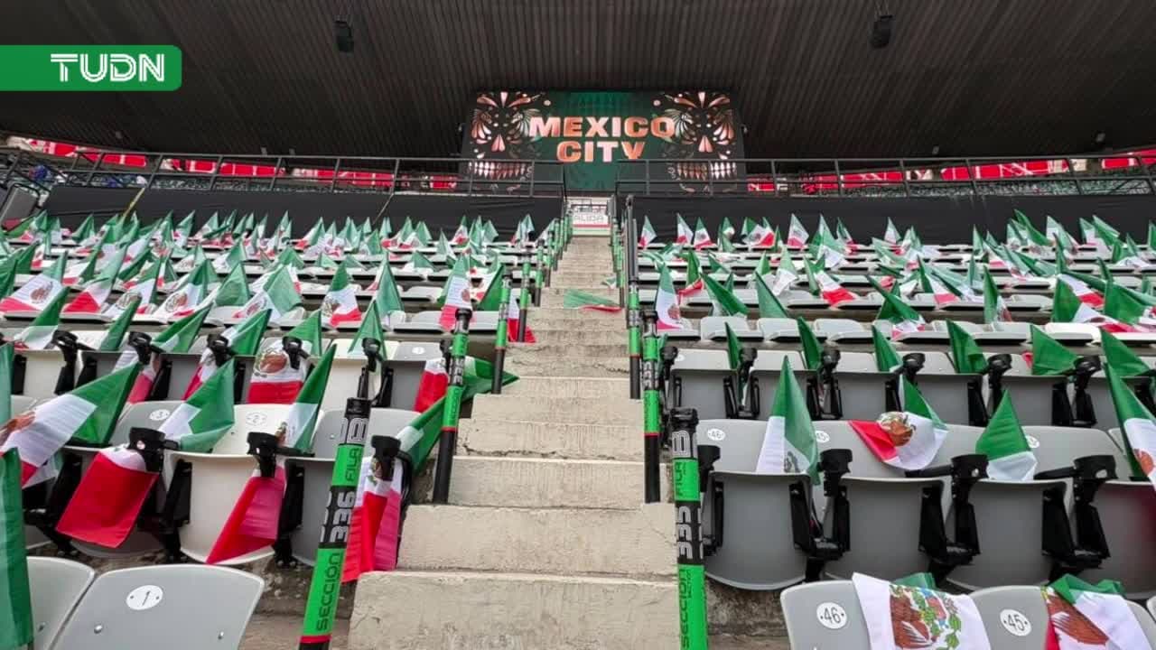 Así será la impresionante decoración de las tribunas en México vs Inglaterra
