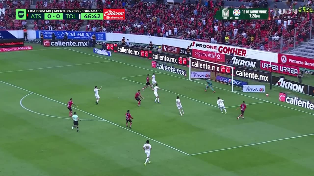 ¡Lujos y atajadas! Durdevic cerca del golazo y Vargas saca el intento de Paulinho