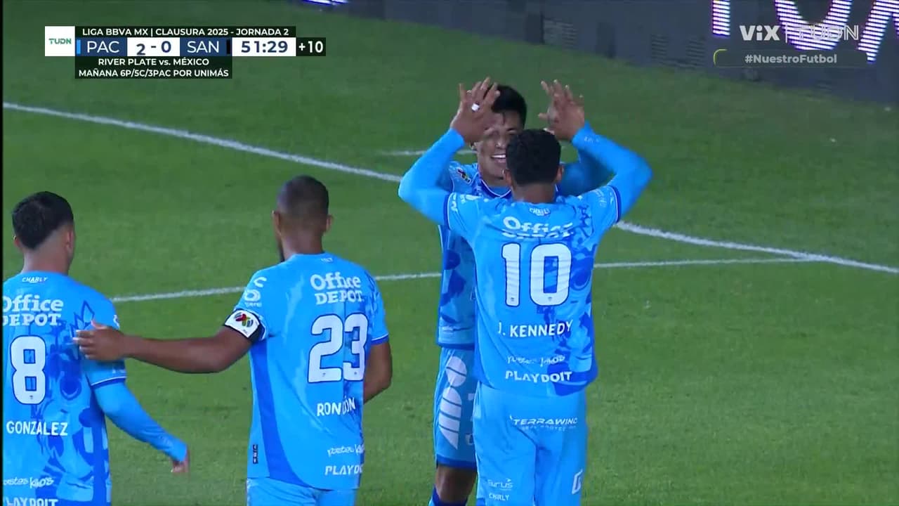 ¡Gol del Pachuca! Emilio anota el segundo para los Tuzos 