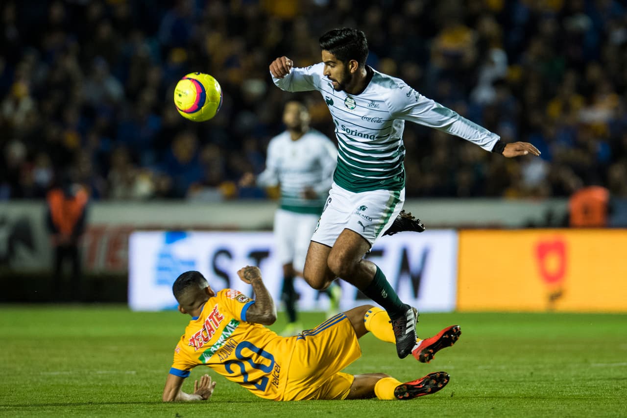 Tigres no vencía a Santos en partido de la Liga MX desde el Apertura 2013. Tuvieron que pasar 13 encuentros para que los felinos pudieran festejar de nueva cuenta.