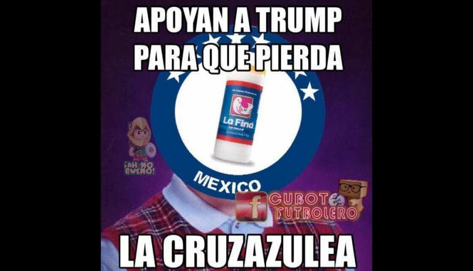 Memes se burlan de Trump y el América, comparan al mandatario con equipos de Liga MX