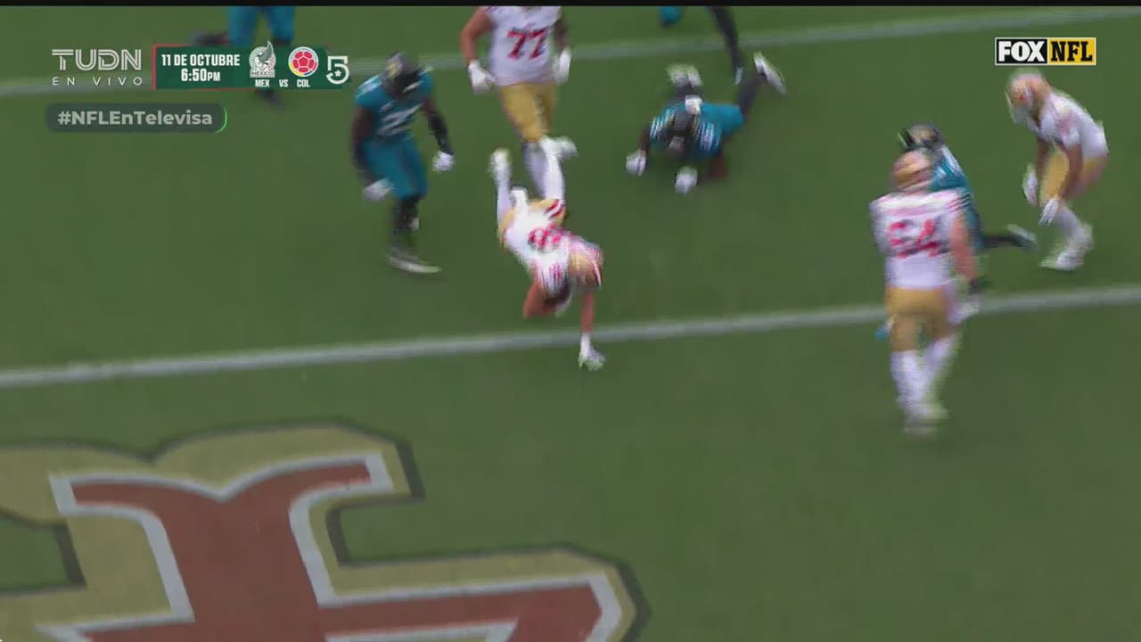 ¡No bajan los brazos! Tonges mantiene con vida el invicto de 49ers