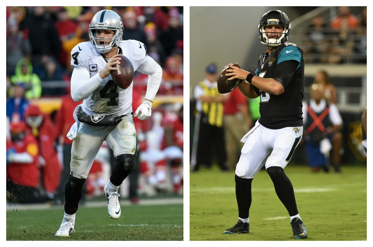Raiders y Jaguars con etiqueta de equipos sorpresa