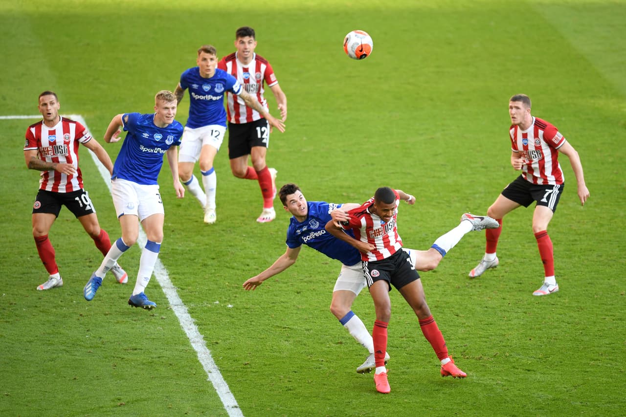 Los dirigidos por Carlo Ancelotti lograron derrotar al Sheffield United en su casa con gol de Richarlison para llegar a 49 unidades.