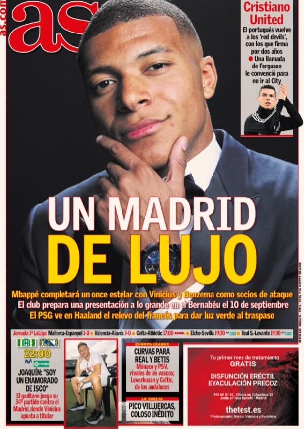 CR7 sorprende al mundo del futbol y decide volver al club que prácticamente lo vio nacer. El Manchester United revas´o por la derecha al Manchester City y se quedaron con el histórico goleador en su equipo.