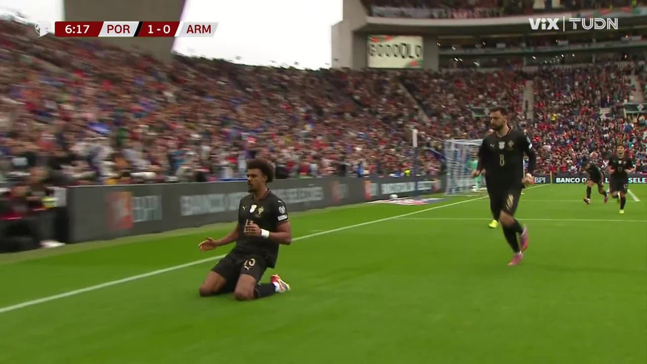 ¡Gol de Portugal! Renato Veiga acerca el Mundial 2026 a los lusos