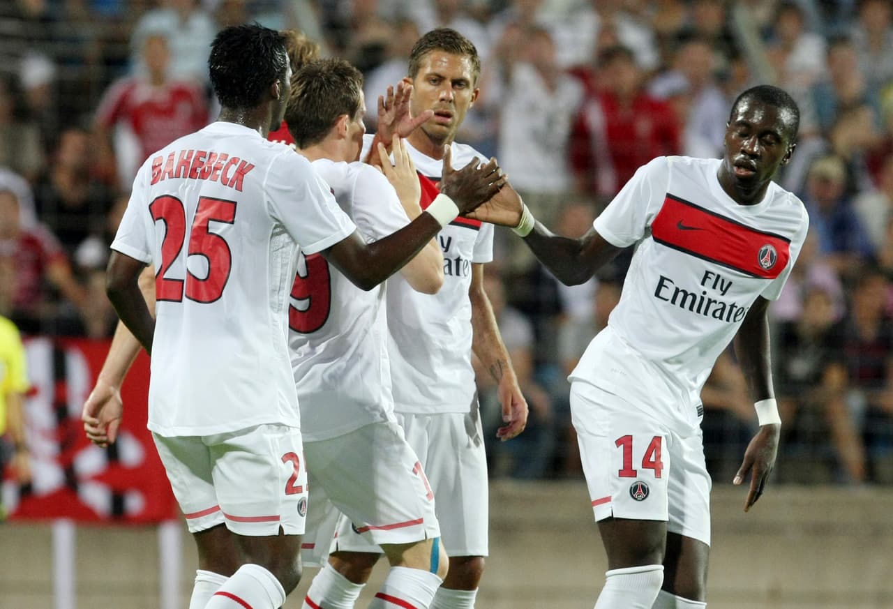 Otro de los refuerzos presentados junto a él fue Jérémy Ménez, el atacante que pasara por el América.