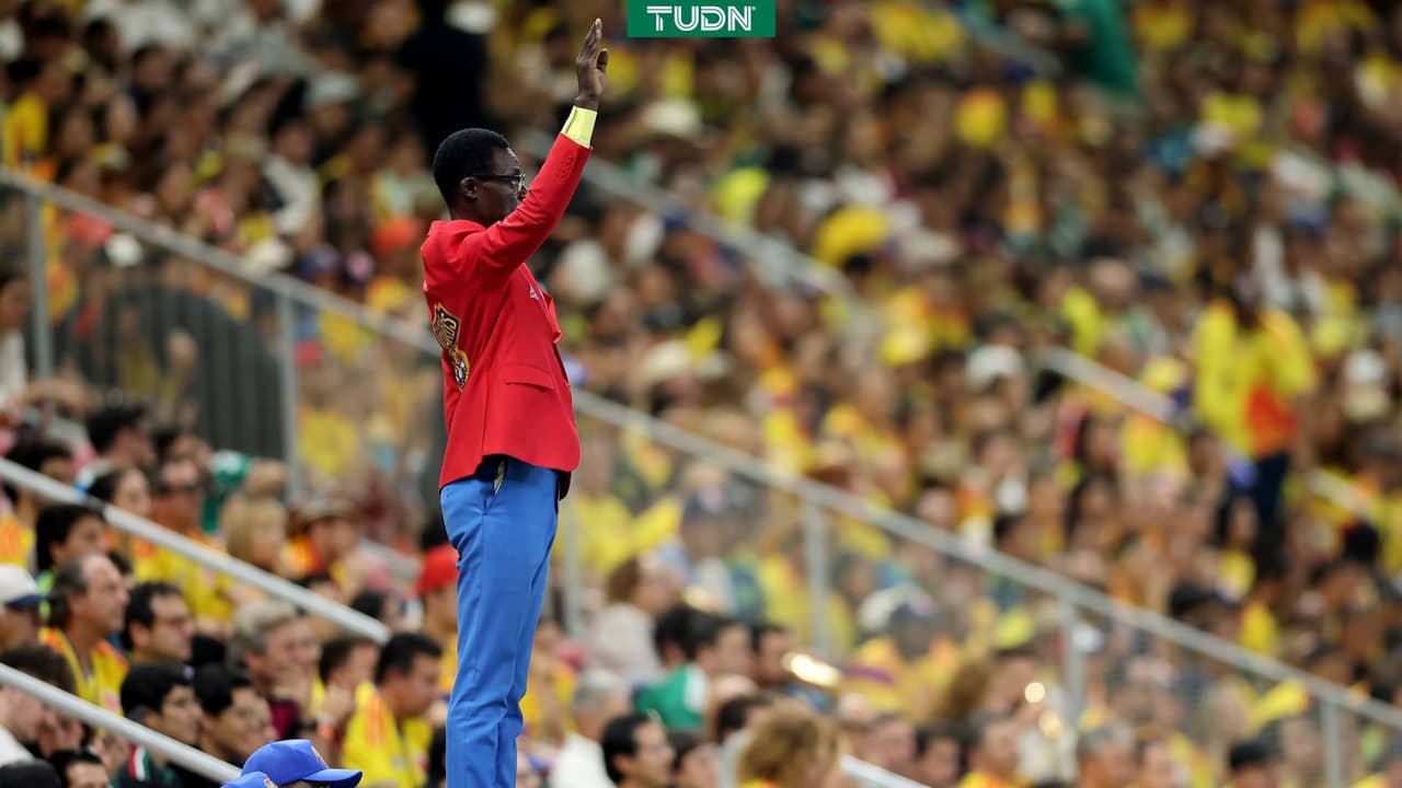Así llegó Lumumba, fan viral de RD Congo, al juego vs. Colombia
