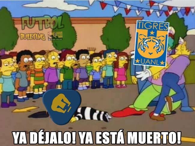 Los Pumas fueron protagonistas de los Memes al vencer al América y caer ante Tigres.