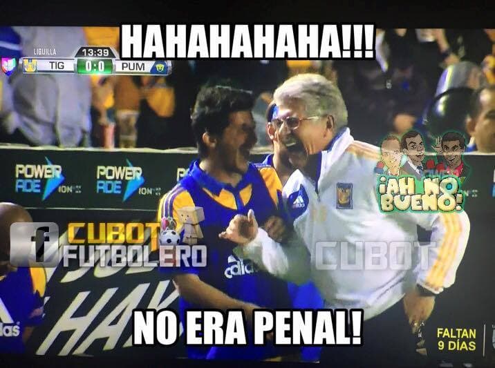 Los Pumas fueron protagonistas de los Memes al vencer al América y caer ante Tigres.