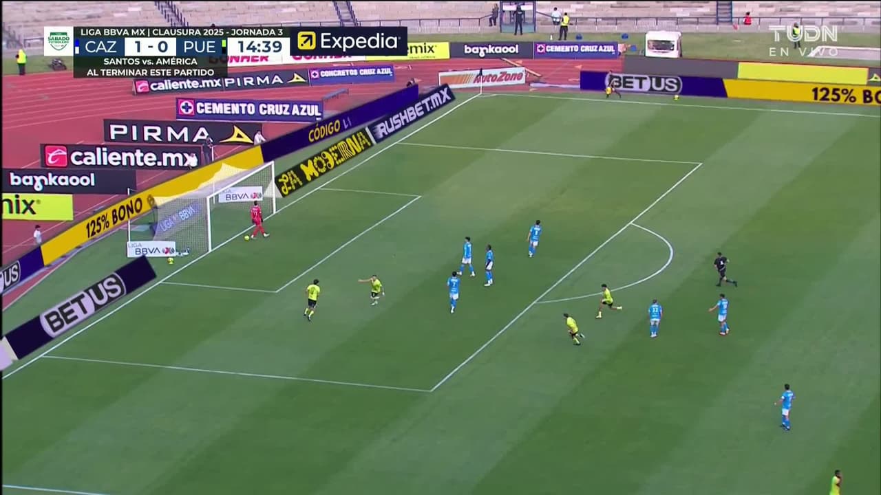 ¡GOOOL! Emiliano Gómez anota para Puebla.