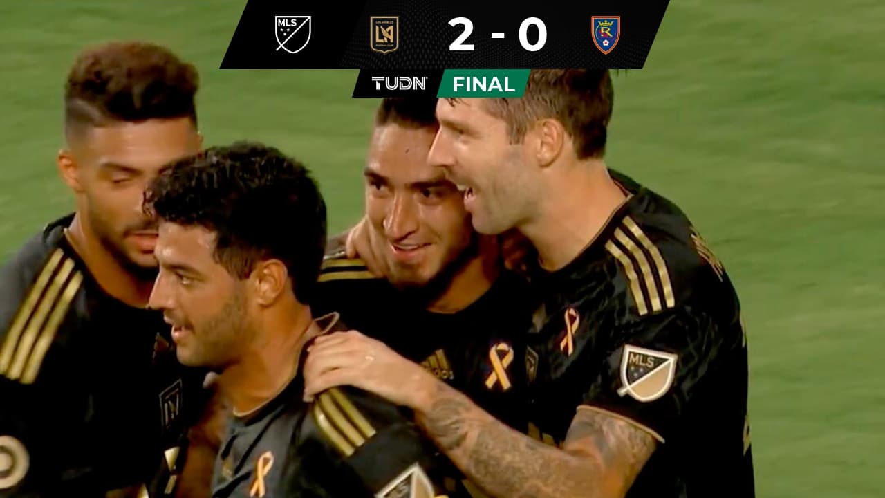 Carlos Vela dio asistencia en el segundo gol del LAFC para vencer a Real Salt Lake, aunque al final falló un penal.