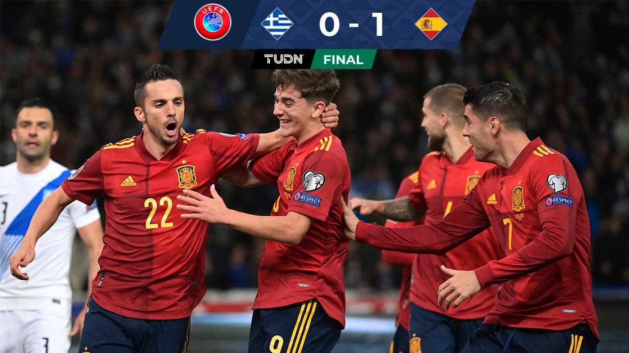 España toma ventaja para el boleto al Mundial de Qatar 2022