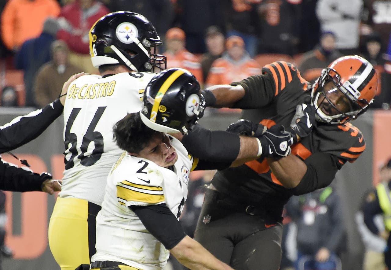 Myles Garrett busca que le levanten su castigo