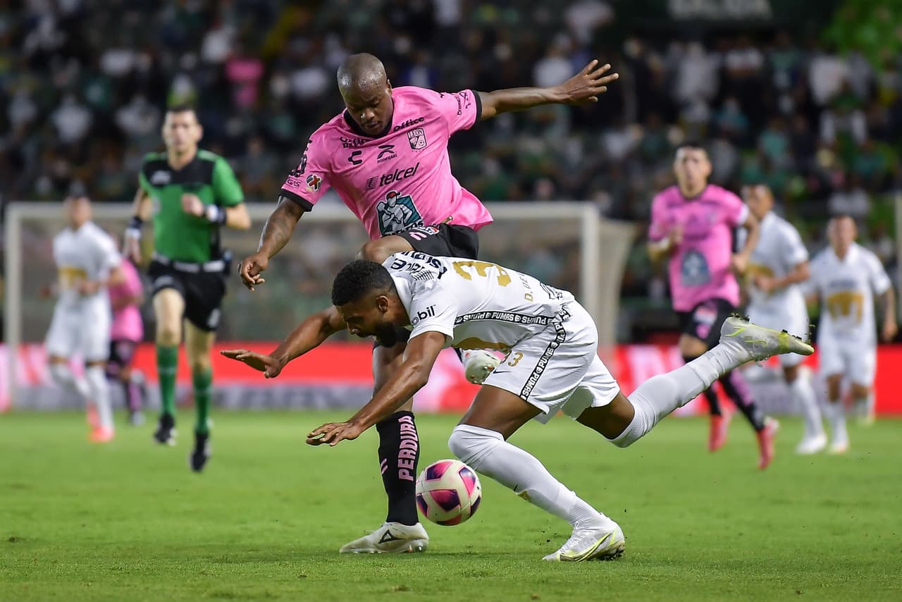Juan Dinenno y Marco García hacen que Pumas brille de visita y vencen 1-2 a León.
