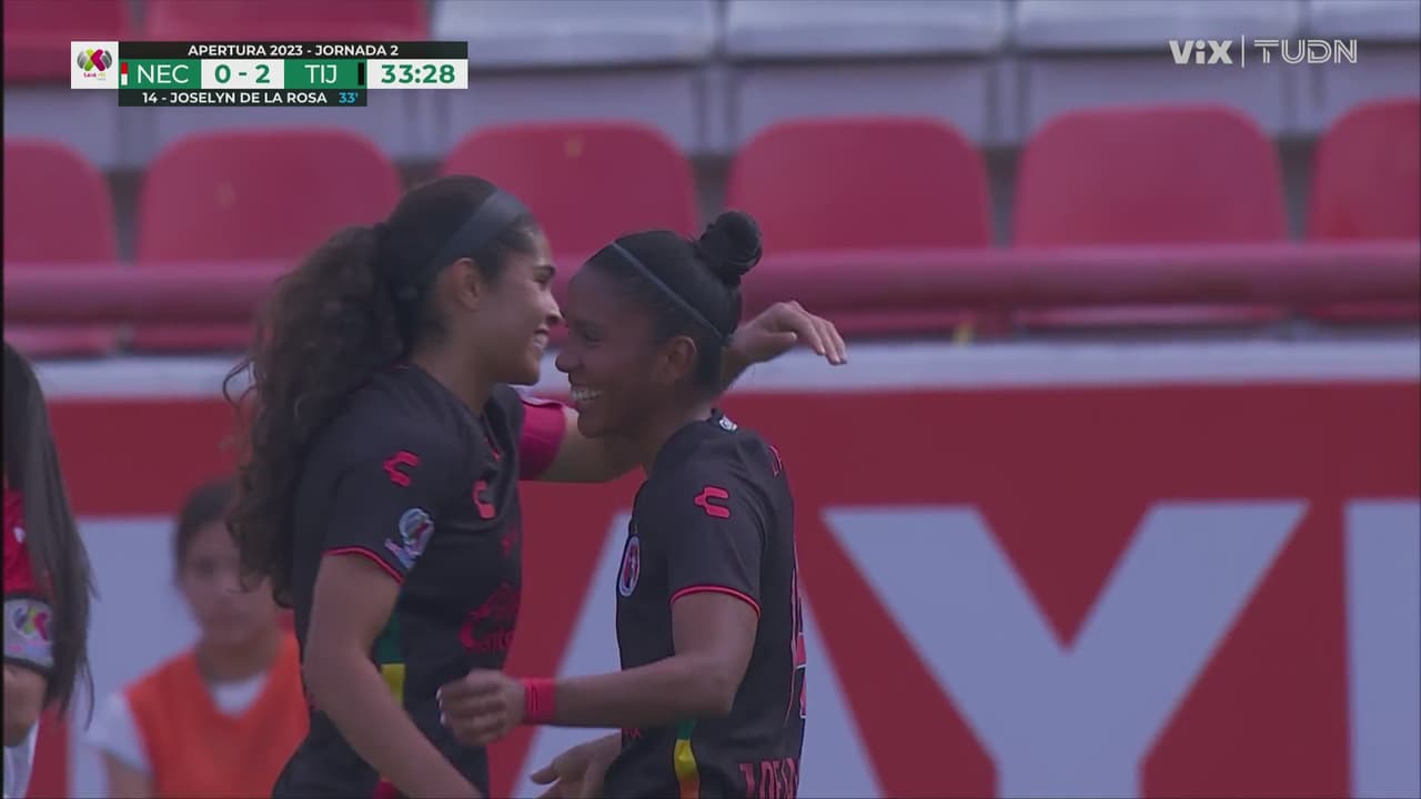 ¡‘Chocogolazo’ de Xolas! Bombazo de Joselyn que pone el 0-2 tijuanense