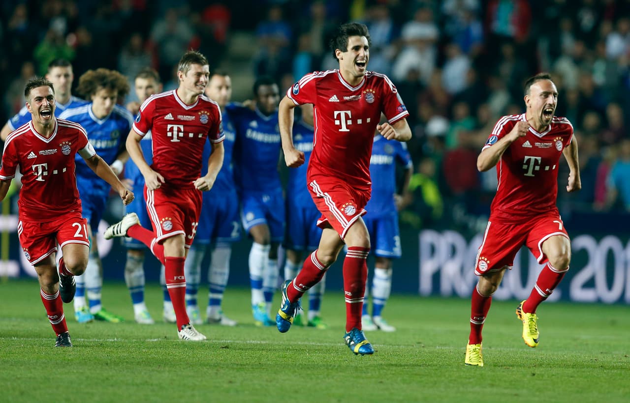 Bayern consiguió la Supercopa en la temporada 2012-13, venciendo al Chelsea.