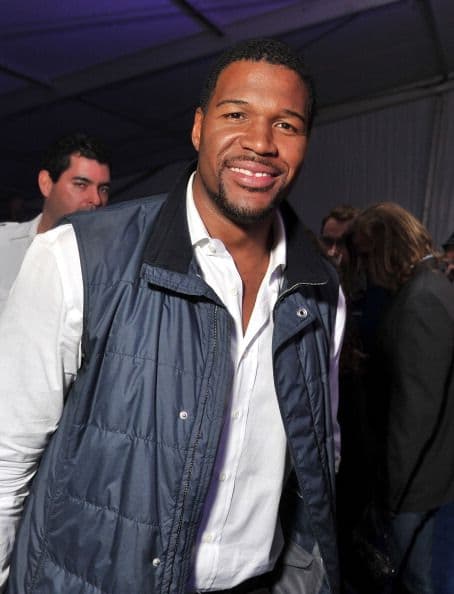 Strahan se vio relajado antes del partido en el que, sin duda, tiene un favorito.