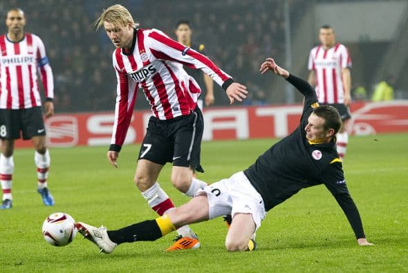 El PSV Eindhoven, que logró un empate 2-2 en la Ida, recibió al Lille.